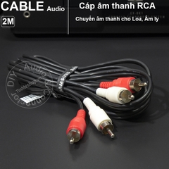 Dây hoa sen AV 2 mét OEM Samsung - RCA cable 1 pair