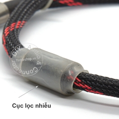 Cáp anten cho TV Đầu DVB T2 2 cổng vuông góc DIY 0.8M đến 10M - Antenna cable for TV with 2 perpendicular jacks