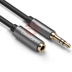 Cáp audio 3.5mm AUX đực sang cái - Audio 3.5mm cable male to female gold 24K OFC 4N Ugreen AV118 1M ... 5M