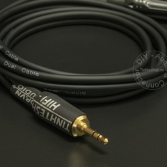 Cáp audio 3.5mm ra 2 AV RCA R+L DIY 0.2 mét đến 20 mét - Audio cable 3.5mm to 2 RCA