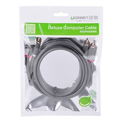 Cáp hoa sen AV 2 ra 2 1 cặp dây âm thanh 2 đầu RCA Ugreen AV104
