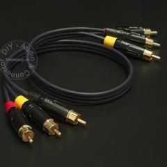 Cáp audio video AV RCA 3 ra 3 - Dây 3 đầu bông sen AV RCA 0.5M 1M 5M 10M 15M 20M