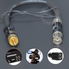 Dây cáp BNC sang AV 75 Ohm 0.2 đến 10 mét - DIY BNC female to AV male SDI cable