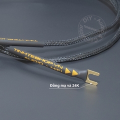 Dây tiếp địa cho Pre AMP Đĩa Than Âm ly - Ground wire for audio equipment with silver-plated 4N copper core