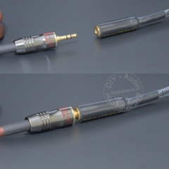 Cáp chia loa jack 3.5 từ 1 ra 2 Dây 3 đầu 3.5mm cổng cái - 3.5mm female to 2 female audio cable