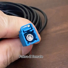Dây Fakra Z đực cái kết nối GPS Anten wifi - FAKRA Type F Male to Female Extension Cable