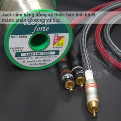 Dây âm thanh số 75Ohm DIY 0.3 đến 5 mét - Coaxial 75Ohm cable