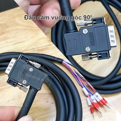Dây DB15 đực 3 hàng sang terminal bóp cosse - D-Sub 15 male 3-row Siron motor direction X230-3