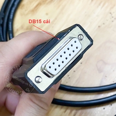 Dây RS232 15 chân sang 9 chân - Customize DB9 pin female to DB15 female 2 row cable