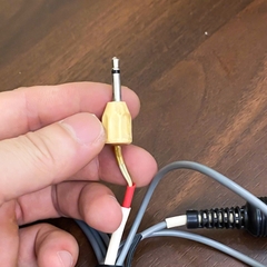Dây jack đầu DIN 3 chân sang 3.5 mono cho âm ly Châu Âu