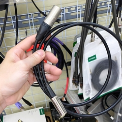 Dây DIN 5 sang canon đực - XLR 3-Pin Male to DIN 5-Pin Male Adapter