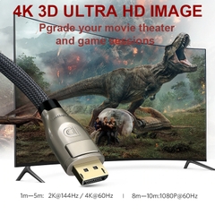 Cáp Displayport 4K60Hz 2K 144Hz Ugreen DP107 - Displayport to Displayport cable 4K 3D 1M 1.5M 2M 3M 5M