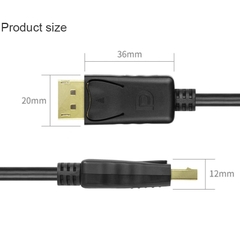 Cáp Displayport 1.2 4K 60Hz Unitek - 4K 60Hz DisplayPort 1.2 Cable 1.5M 2M 3M 5M