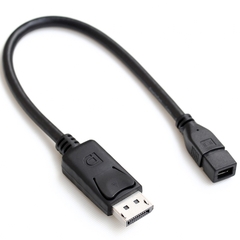 Cáp chuyển Displayport đực ra Mini displayport cái - Displayport male to Mini displayport female cable support 4K