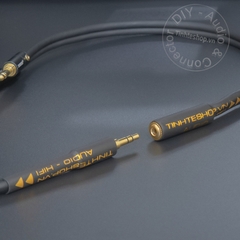 Cáp cắm tai nghe trên máy bay DIY 0.2 đến 1 mét - In-flight headphone cable