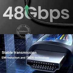 Cáp HDMI 8K Ugreen HD140 - Dây HD cho TV Màn hình 8K 0.5 đến 3 mét
