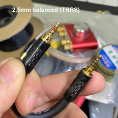 Dây IC 2.5mm balanced lõi đồng 6N mạ bạc
