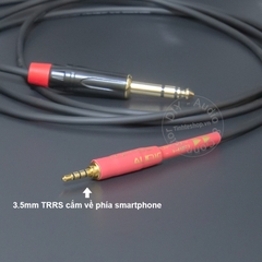 Cáp thu âm phát live stream từ Mixer Sound card Đàn vào Điện thoại Máy tính bảng - Recording and streaming cable from equalizer to Phone Tablet 6.5mm to 3.5mm