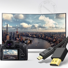 Cáp Micro HD sang HD 0.25 mét đến 5 mét 4K - HDMI to Micro HDMI 4K60Hz cable