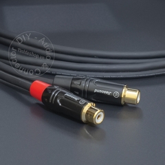 Cáp chuyển MIDI 5 chân sang 2 cổng hoa sen DIY 0.2M đến 3M dùng cho Âm ly Chấu Âu băng cối sang loa