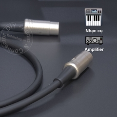 Dây MIDI 5 chân DIY 0.3 đến 10 mét - MIDI 5pin male cable