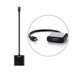 Mini displayport Thunderbolt 2 ra VGA full HD1080P Ugreen MD113 10459 - Mini DP to VGA adapter 1080P