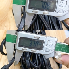 Dây nguồn số 8 dài 1.8 mét cho Smart TV Đài Catset Nồi cơm mini - 1-15P to C7 power cord