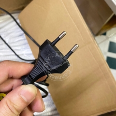 Cáp nguồn 2 chấu đầu tròn hàn vào mạch điện 1.5 mét 3x0.75mm