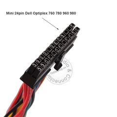 Cáp nguồn 24pin sang 24pin mini cho Dell Optiplex 760 780 960 980 10Cm