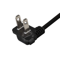 Dây nguồn số 8 1.5 mét 2 đầu bẻ góc - Dây nguồn TV Samsung Sony TCL