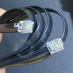 Dây RJ12 bấm sẵn 2 đầu 0.2 đến 20 mét - Telephone signal cable Telecommunication network RJ12 6P6C control device
