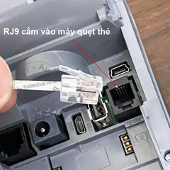 Dây mạng RJ45 sang RJ9 cho máy quẹt thẻ PoS Desk 3200