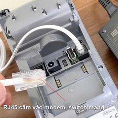 Dây mạng RJ45 sang RJ9 cho máy quẹt thẻ PoS Desk 3200
