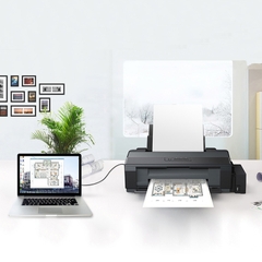 Cáp USB 2.0 AM-BM 1 mét cho Sound card DAC Máy in KVM Scan Unitek Y-C430FSL