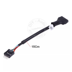 Cáp chuyển USB 2.0 sang 3.0 15Cm - USB 2.0 9pin to USB 3.0 20pin