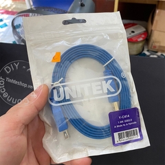 Dây USB 3.0 đực cái 1.5 mét Unitek Y-C414 - Slim flat USB 3.0 AM-AF cable