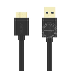 Cáp USB cho ổ cứng di động 1 mét - USB AM to Micro BM Unitek Y-C461