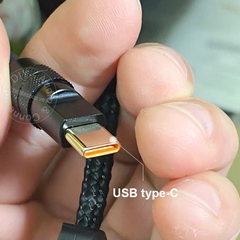 Cáp USB DAC mạ bạc Yarbo 8 lõi - USB A to C cable