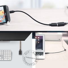 Cáp USB đực cái 1.5M đến 5M Unitek nối dài USB Chuột bàn phím USB flash - USB 2.0 AM-AF cable