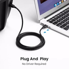 Dây USB máy in 10 đến 15 mét Ugreen US122 - USB 2.0 AM BM cable