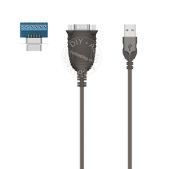 USB sang RS422 485 Unitek y-1082 dài 80Cm chipset FT232