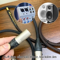 Dây canon jack Neutrik chính hãng bọc xác rắn âm thanh chuyên nghiệp cho phòng thu