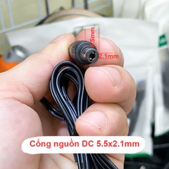Adapter AC sang DC 12V 2A chân cắm 5.5x2.1mm