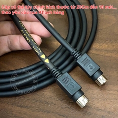 Cáp 9pin cho loa kiểm âm Edifier MR5 - 9-pin mini DIN cable for Edifier MR5 monitor speakers