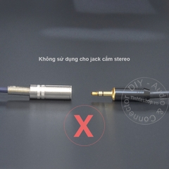 Dây 3.5 mono nối dài DIY 0.3 mét đến 5 mét - Mono 3.5mm male female
