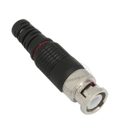 Đầu bấm dây BNC cho camera cáp đồng trục chuôi vỏ nhựa 1 chiếc - BNC male connetor jack plug