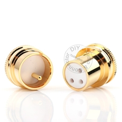 Nắp bịt cổng canon mạ vàng 24K 1 chiếc - XLR Port Guard