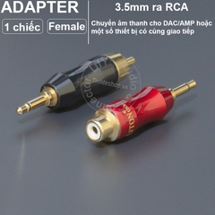 Jack AV sang 3.5 mono - DIY male 3.5mm mono to RCA adapter