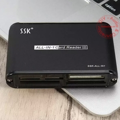 Đầu đọc thẻ nhớ đa năng SD Micro SD TF CF MS M2 XD SSK SCRM-025 - Reader card all in one