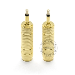 Rắc chuyển 3.5 sang 6.5 mono - Mono 3.5mm male to 6.5mm female adapter